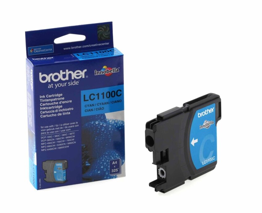 Brother LC1100C DCP-185/585/6690/MFC-790/5490/6490 Cyan (Oryg.)