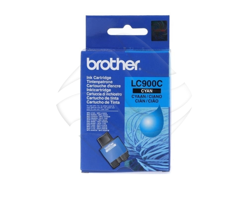 Brother LC900C DCP-120/315/340/MFC-210/450/5440 Cyan (Oryg.)