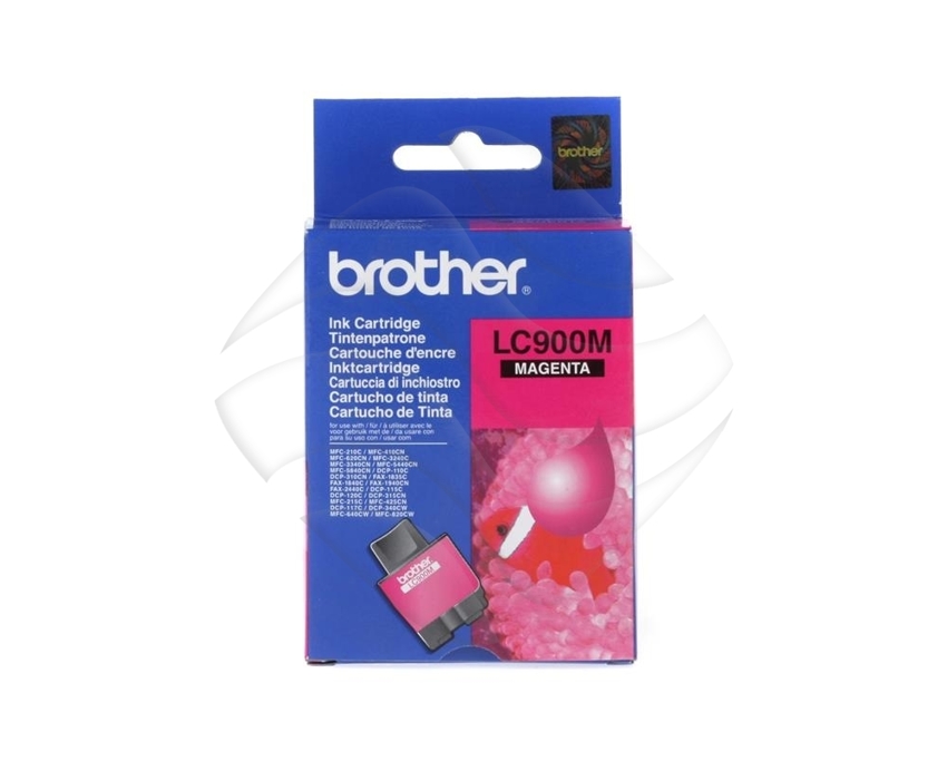 Brother LC900M DCP-120/315/340/MFC-210/450/5440 Magenta (Oryg.)