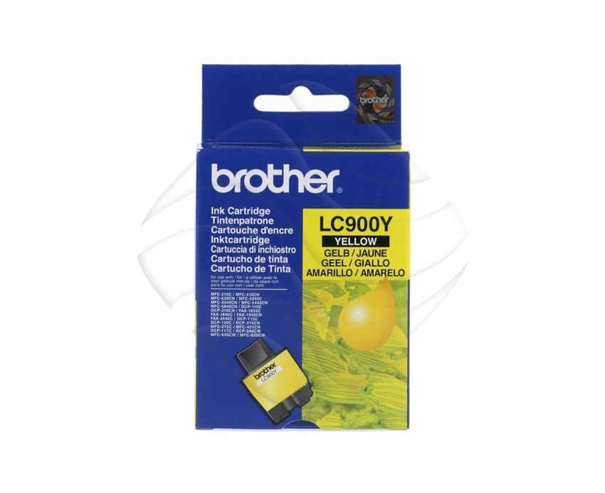 Brother LC900Y DCP-120/315/340/MFC-210/450/5440 Yellow (Oryg.)