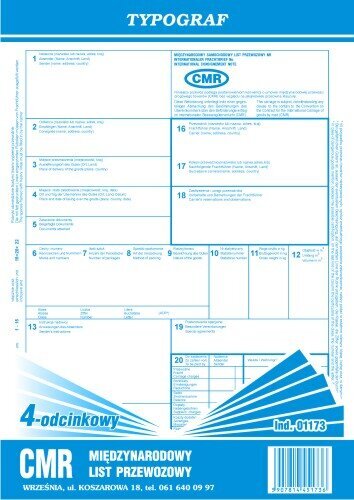 CMR A4 4-odc Oryg.+3k 01173 /Typograf