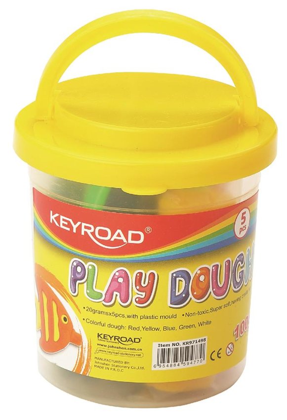 Ciastolina Keyroad 5Szt. Z Foremkami Mix Kolorów