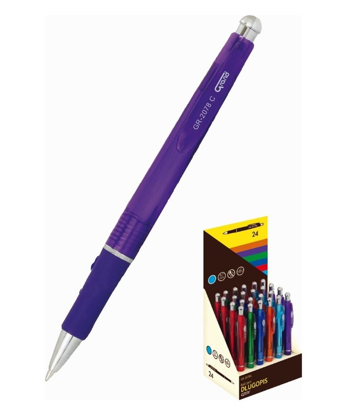 Długopis Aut. Grand GR-2078C Niebieski