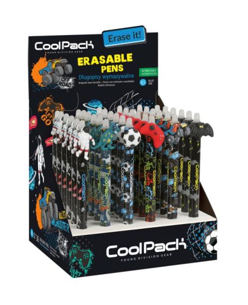 Długopis Aut. Ścieralny Cool Pack Boys 0.5 Niebieski