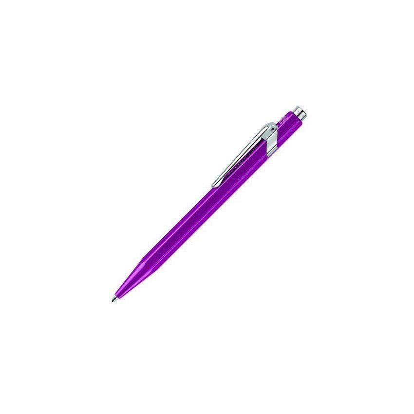 Długopis Caran D'Ache 849 Line Metal-X M Fioletowy