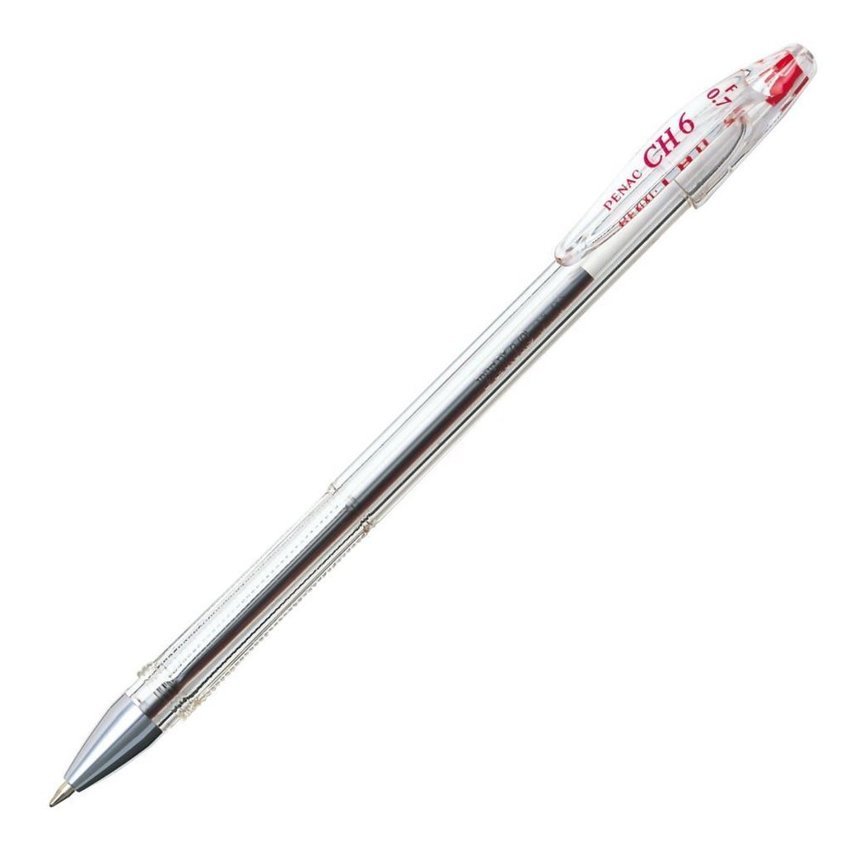 Długopis Penac CH6 0,7mm Czerwony