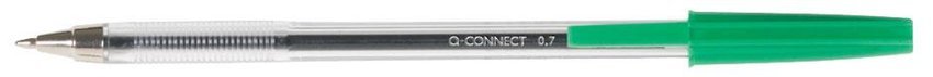 Długopis Q-Connect Z Wymiennym Wkładem 07mm (Linia) Zielony