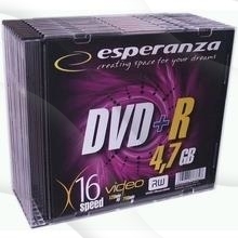 Dvd-R Esperanaza 4.7Gb 8X Cake Slim