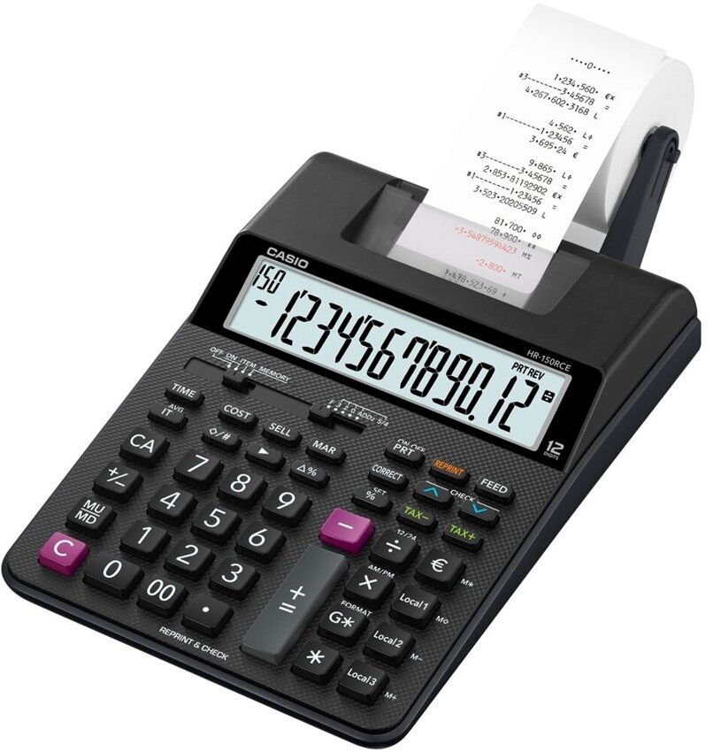 Kalkulator Casio HR-150RCE
