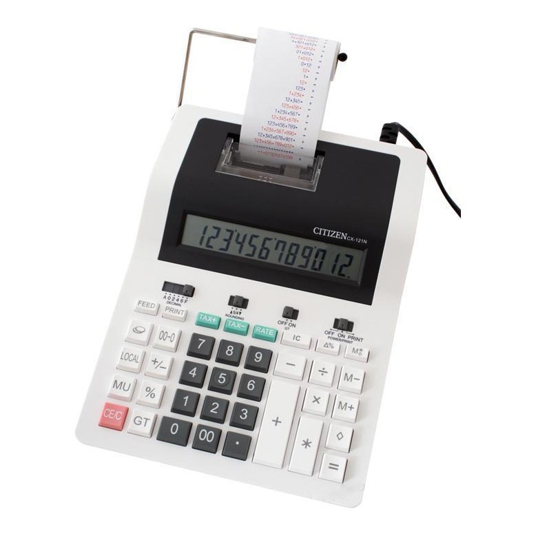 Kalkulator Citizen CX-121N z Drukarką