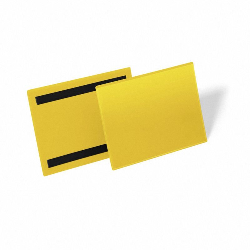 Kieszeń Magnetyczna Magazynowa A5 Pozioma A'50 Żółta /Durable 174304