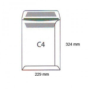 Koperty C4 SK Białe (229x324mm) A'250 /Ad-BM