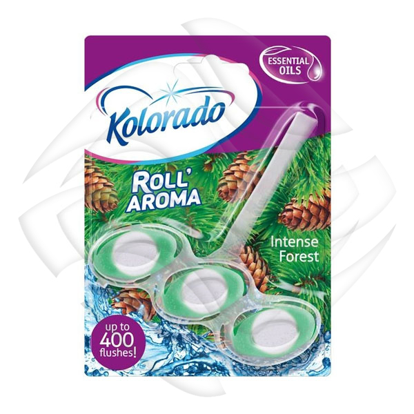 Kostka Do Wc Roll'Aroma Green Vetiver Zawieszka/Kolorado