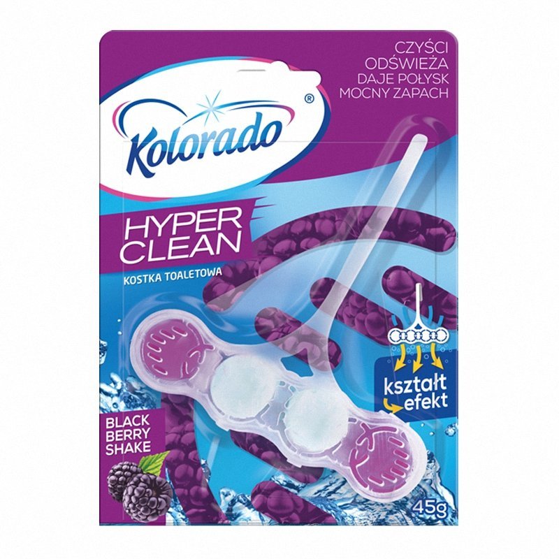 Kostka do WC 45g Hyper Clean Blackberry Shake  /Kolorado