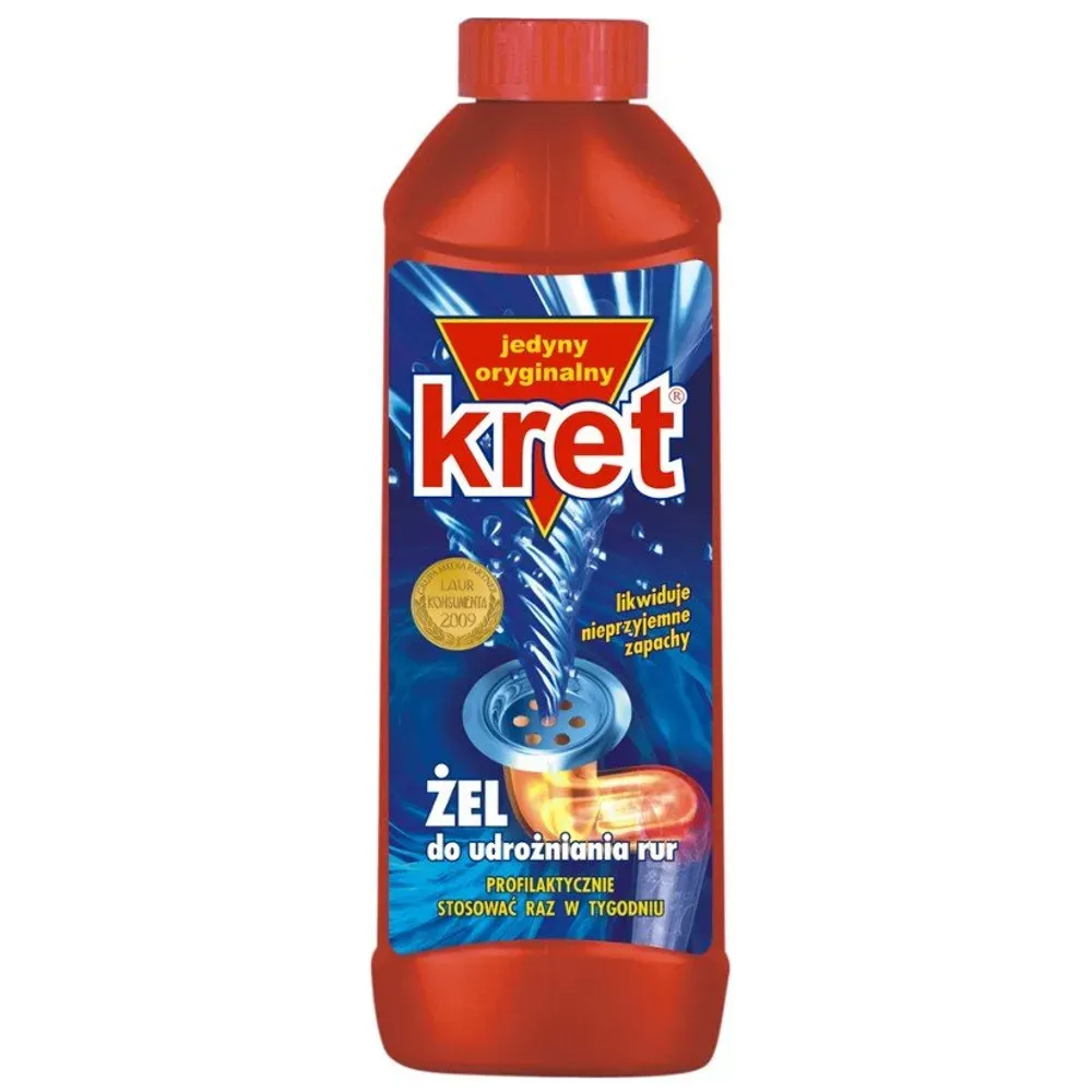 Kret Udrożniacz 500ml Żel