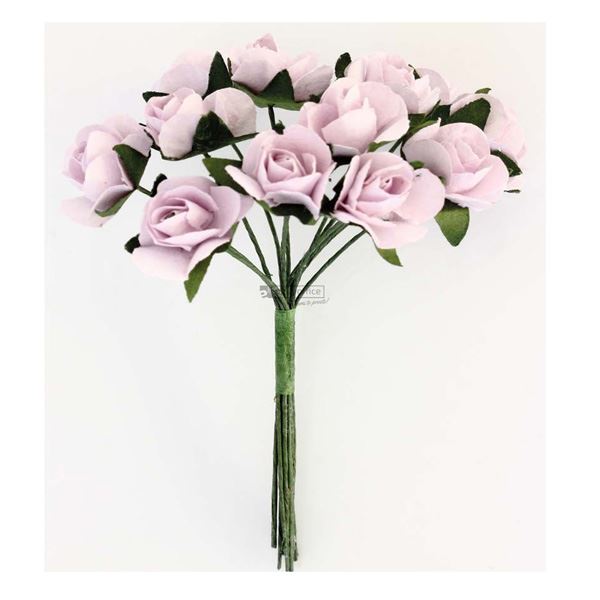Kwiaty Papierowe Bukiet Róże (252006) A'12 Różowy /Argo