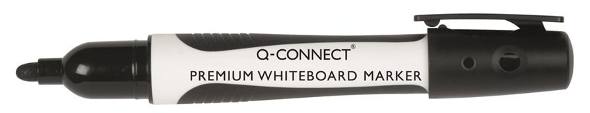 Marker Do Tablic Q-Connect Premium Gum. Rękojeść Okrągły 2-3mm (Linia) Czarny