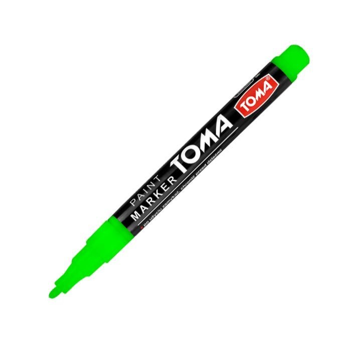 Marker Olejowy Toma TO-441 Cienki Zielony Neonowy