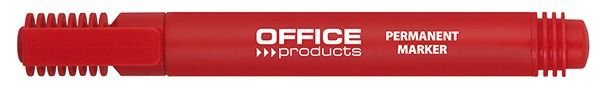 Marker Permanentny Office Products Okrągły 1-3mm (Linia) Czerwony
