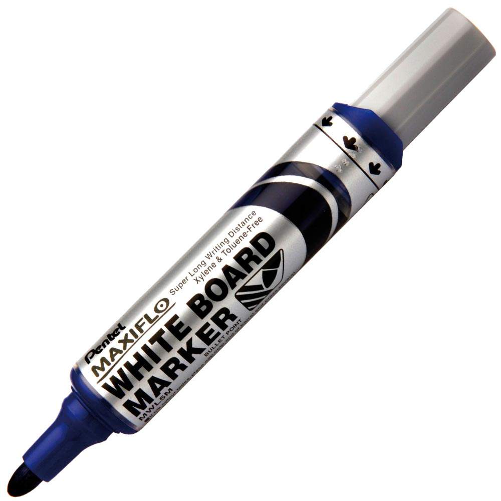 Marker Suchościeralny Pentel Maxiflo MWL5M-C Gruby Niebieski