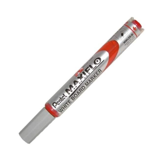 Marker Suchościeralny Pentel Maxiflo MWL5S-B Cienki Czerwony