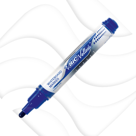 Marker Suchościeralny Velleda Liquid Niebieski /Bic