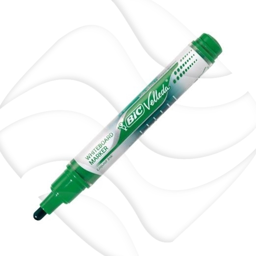 Marker Suchościeralny Velleda Liquid Zielony /Bic