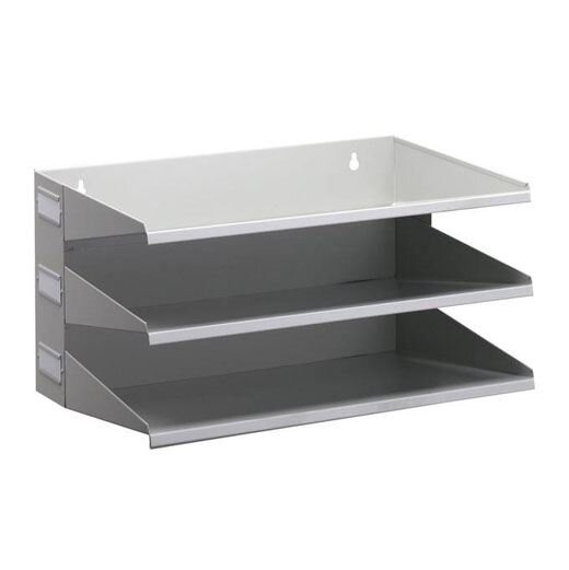 Metalowy Sorter Do Dokumentów 3 Półki Srebrny /Durable 335910