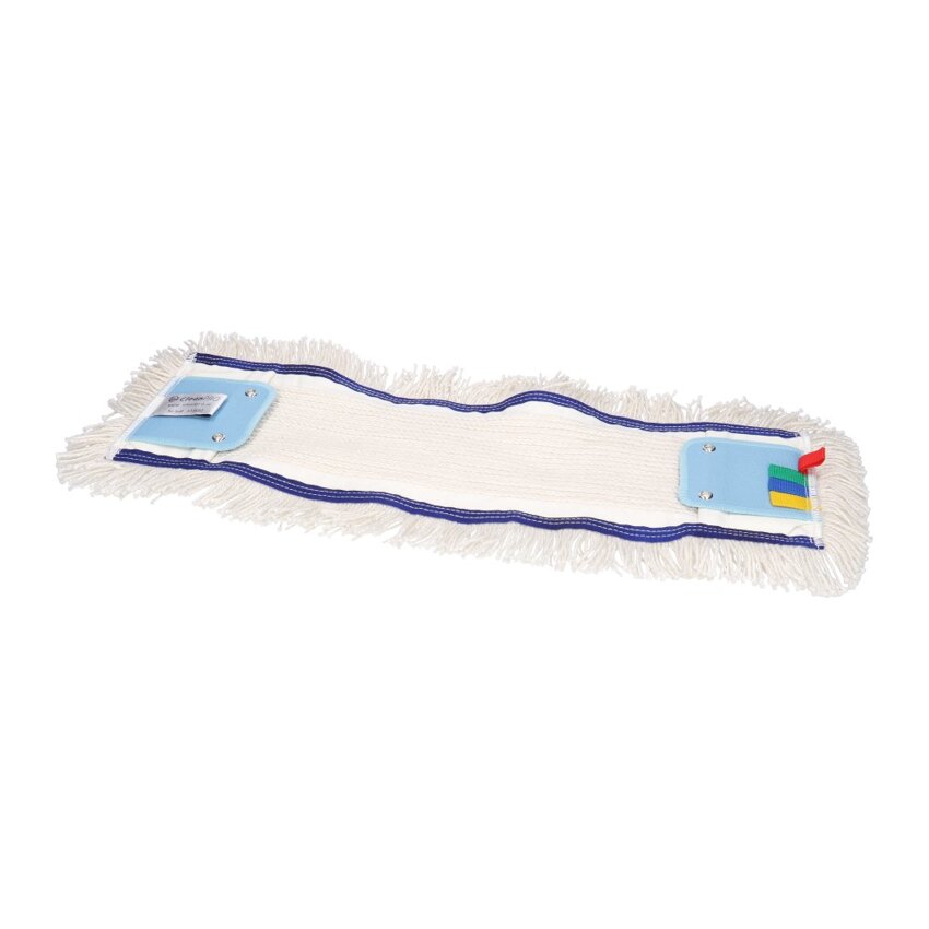 Mop Płaski 50cm DUO z Uszami i Kieszeniami MOP14 Bawełna [373682] /CleanPro