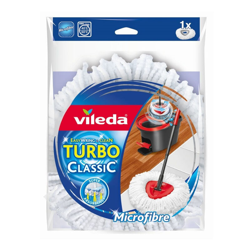 Mop Trójkątny Vileda Easy Wring&Clean Turbo Classic Zapas