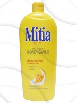 Mydło Mitia 1L Honey & Milk