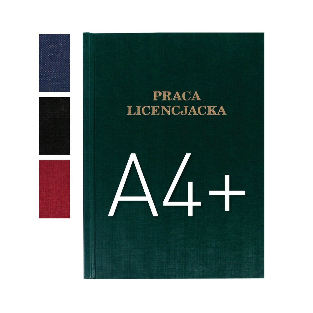 Okładka Kanałowa B (13mm) O.Hard Praca Licencjacka Niebieska (szt.) /Opus