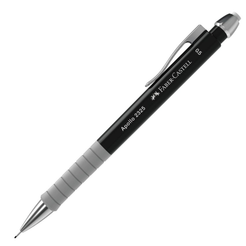 Ołówek Automatyczny Apollo 0,5mm Czarny Faber-Castell