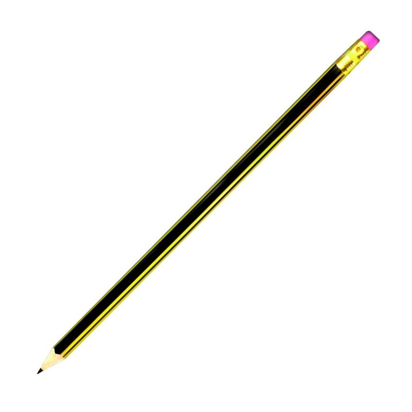 Ołówek Grafitowy Tetis KV050 4B z Gumką