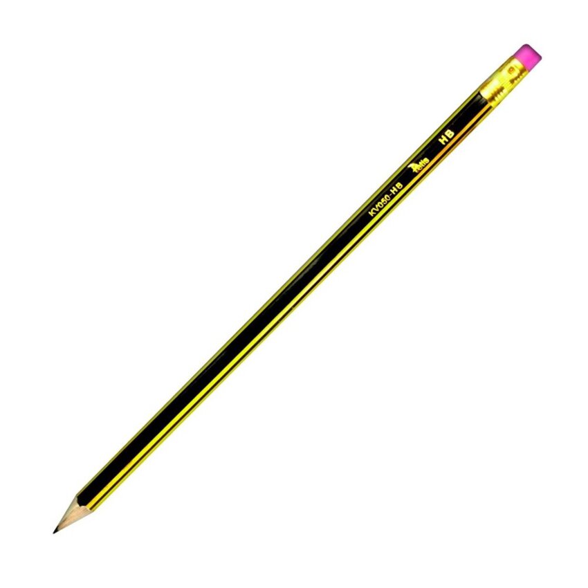 Ołówek Grafitowy Tetis KV050 HB z Gumką
