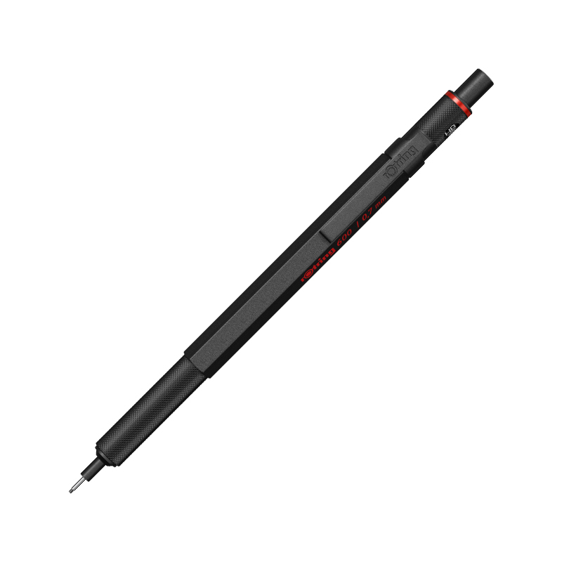 Ołówek Grawitacyjny rOtring 600 0.7mm Black /Rotring 1904442