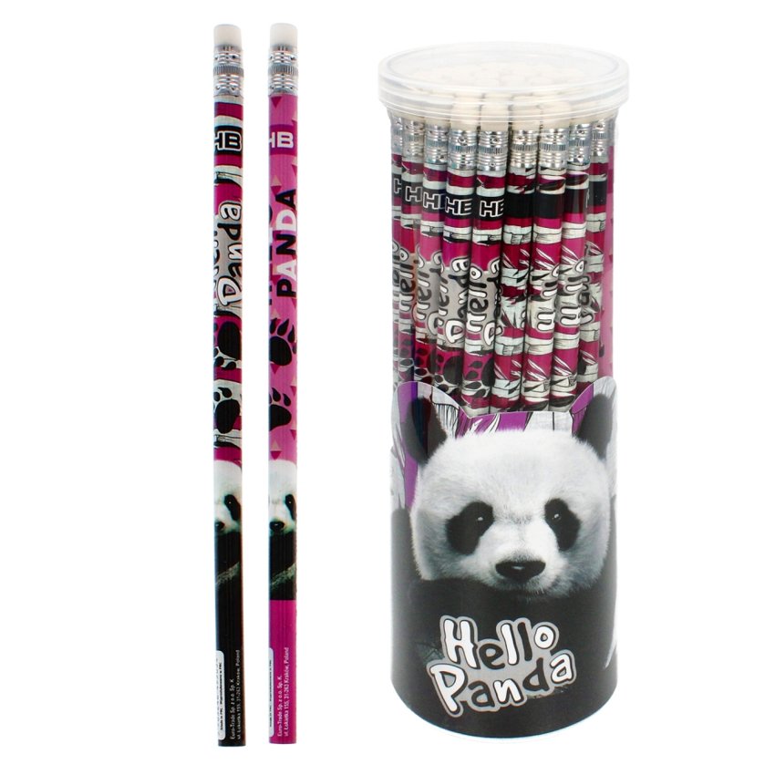 Ołówek z Gumką HB Panda (szt.) /Starpak