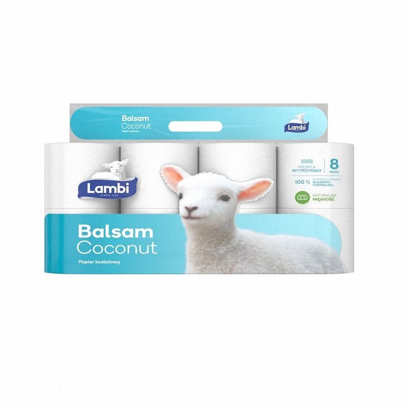 Papier Toaletowy Lambi A'8 Balsam Coconut