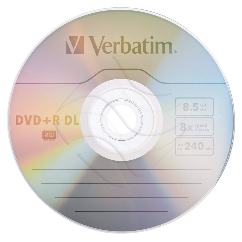 Płyta DVD+R DL 8x 8.5GB Double Layer Verbatim