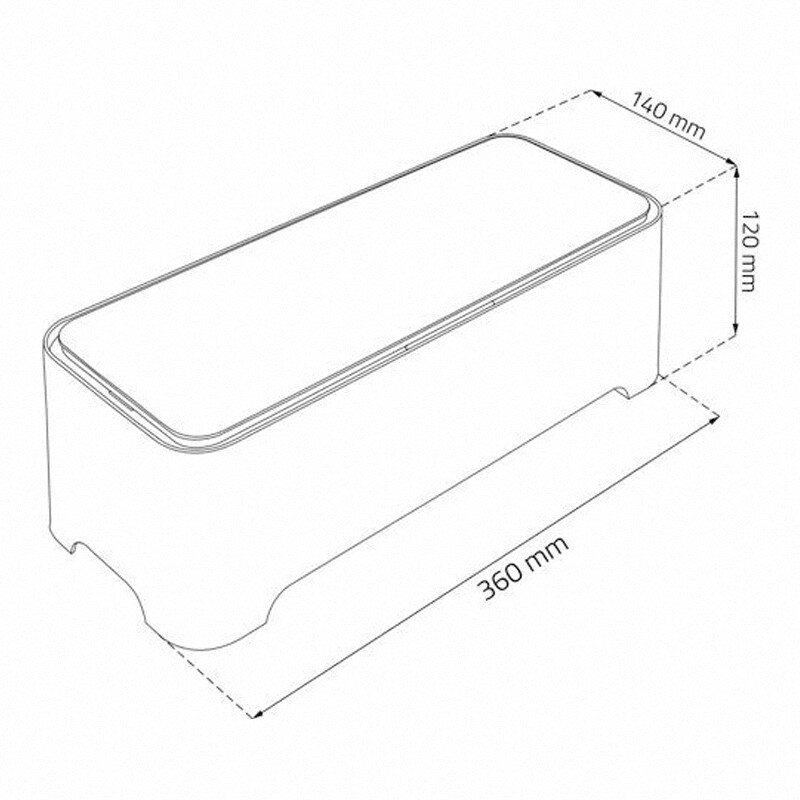 Pojemnik E-Box M  / Curver 243910