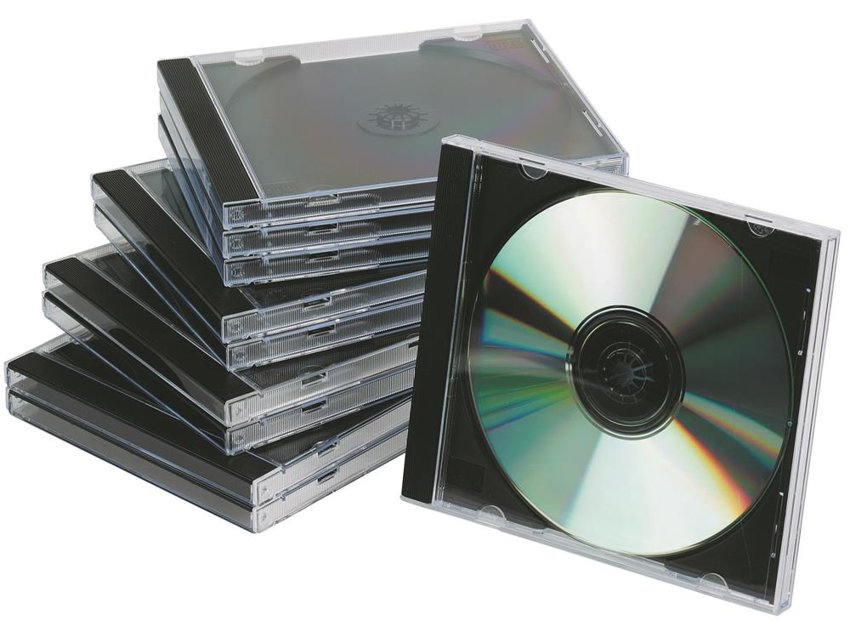 Pudełko Na Płytę Cd/Dvd Q-Connect Standard 10Szt. Przeźroczyste