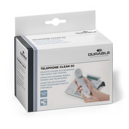 Ściereczki Do Telefonu Telephone Clean 50szt. /Durable 578502