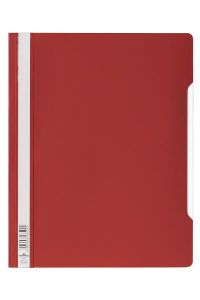 Skoroszyt A4 PP Twardy Standardowy Czerwony /Durable 257003
