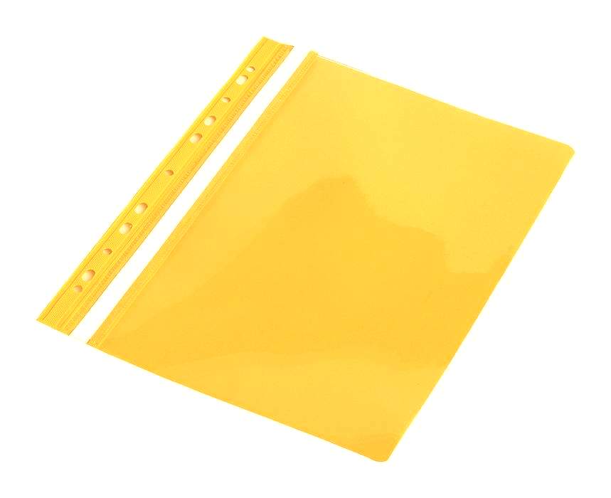 Skoroszyt A4 PP z Europ. A'10 Żółty /Panta Plast