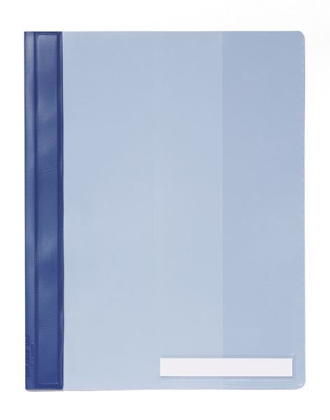 Skoroszyt A4+ PVC Opaque Przezroczysty 200 Kartek Niebieski /Durable 251006