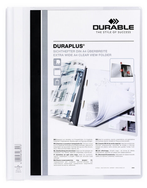 Skoroszyt Prezentacyjny A4+ Duraplus Biały /Durable 257902