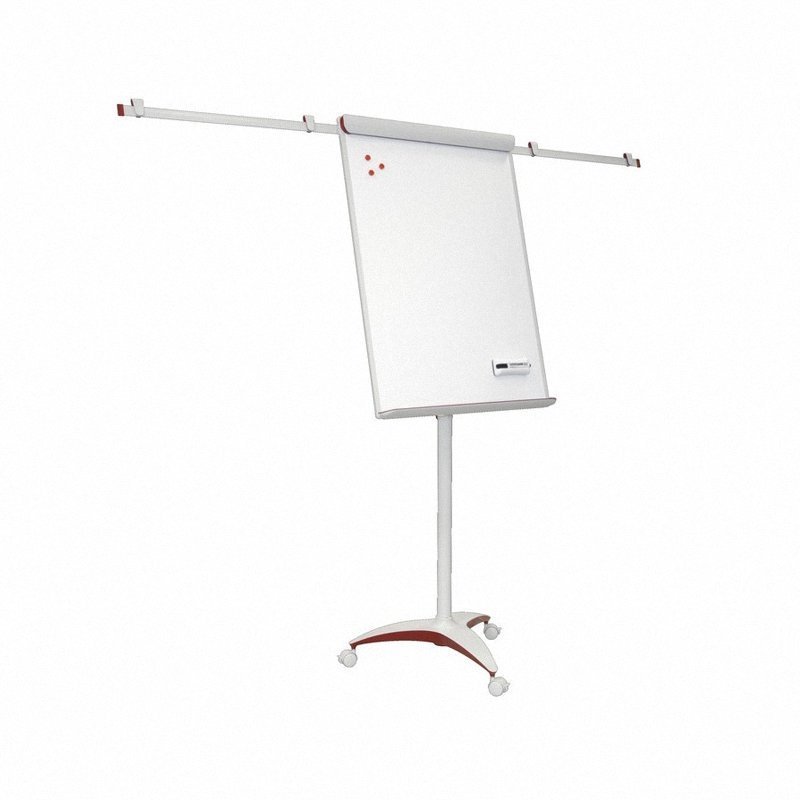 Tablica Flipchart 100x70 Mobilechart Pro Red [TF18] /2x3 easton.pl