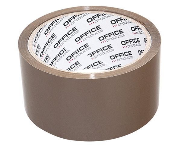 Taśma Pakowa Office Products Hot-Melt 48mm 50Y 45 mikr. Brązowa