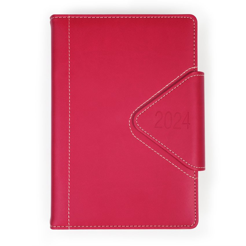 Terminarz O.Diary A5 Westa 2023 Czerwony / Opus