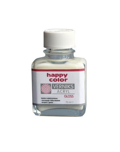 Werniks Akrylowy 75ml Gloss /Happy Color